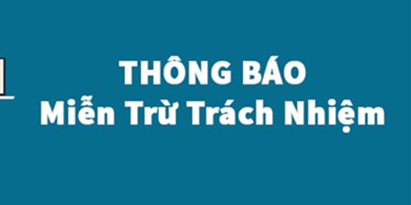 Miễn trừ trách nhiệm khi chơi game